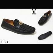 1:1 L24360 Louis Vuitton Shoes Cowhide Black AAAAA Grade