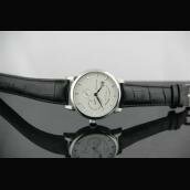 A.Lange Sohne White Gold Gray Genuine Leather Watches