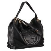 AAA Gucci G02130 Shoulder Bag Black Handbags Handbags