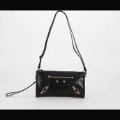 Balenciaga Black Shoulder Bags Gold Handbags