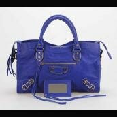 Balenciaga Handbags JB115748s Navy Blue Ladies