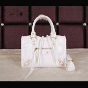 Balenciaga White Gold 90355 Handbags