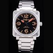 Bell Ross Security Clasp Sapphire Crystal Black Watches