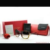 Cartier Tortoiseshell Resin Sunglasses