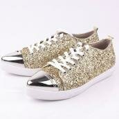 Casual Shoes Miu Miu Shoes Gold Ladies