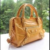 Cheap Balenciaga Handbags AAAAA Grade Orange Ladies