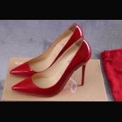 Christian Louboutin Shoes Original Leather 10.5cm High Heels