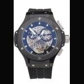 Designer Replica Hublot King Power Kinetic (Automatic) Flip Clasp Black Watches