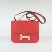 Hermes H107 Ladies Cow Leather Constance Handbags