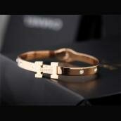 Hermes Jewelry Rose Gold Stainless Steel