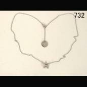 Hermes Jewelry Silver AAA Grade Necklaces