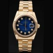 High Quality Replica Classic Rolex Flip Clasp Gold Watches