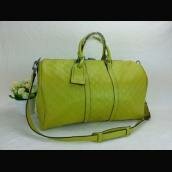 Louis Vuitton Handbags Lemon Yellow Ladies Silver N41244