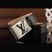 Louis Vuitton Steel Buckle Classical 3.8CM L14137 Belts