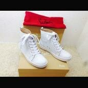 Luxury Christian Louboutin Shoes White Ladies C20322