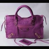 Perfect Balenciaga Purple Handbags Gold JB115748s Handbags