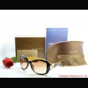 Perfect Gucci Amber Resin Sunglasses