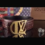 Perfect Louis Vuitton Steel Buckle Classical 3.8CM Belts