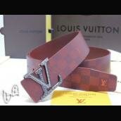 Perfect Replica Louis Vuitton Copper Buckle Fashion 3.8CM Belts