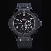 Replica AAA Hublot Watches Flip Clasp 17 Mm Black H25824