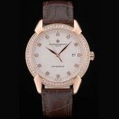 Replica AAA Vacheron Constantin Automatic Crocodile Leather V20773 Watches