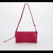 Replica Balenciaga AAAAA Grade Peach Red Ladies Handbags