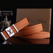 Replica Cheap Louis Vuitton Steel Buckle Fashion Belts