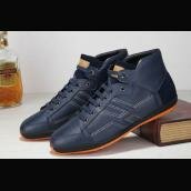 Replica Hermes Cowhide Blue AAAAA Grade H05226 Shoes