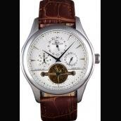 Replica Jaeger LeCoultre Watches Leather Men Sapphire Crystal J04496