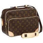 Replica Louis Vuitton M45244 Handbags 2way Brown Monogram Canvas