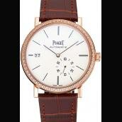 Replica Piaget Brown White Men Watches