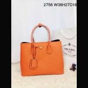 Replica Prada Handbags 2756 AAAAA Grade Orange