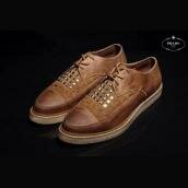 Replica Shoes Casual Shoes Brown Men's Prada