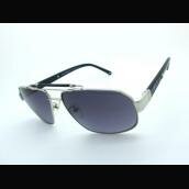 Top Quality MontBlanc Silver High-grade Resin Oval Sunglasses