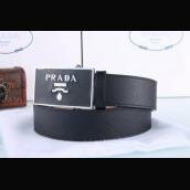 Top Replica Belts Black Fashion 3.4CM Prada P22930