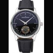 Watches Leather Men Sapphire Crystal Jaeger LeCoultre Master Control